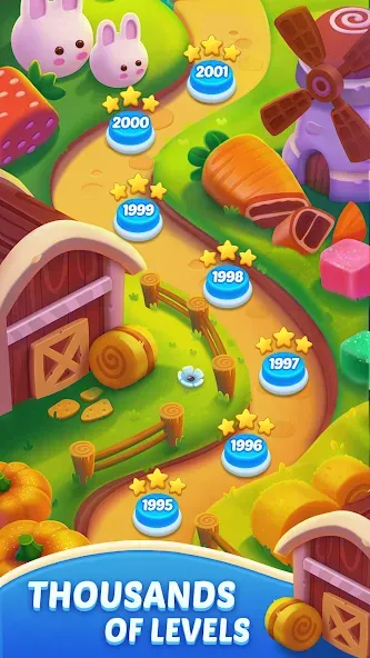 Candy Blast Fever:Cubes Crush (Кенди Бласт Фивер) [МОД: Много монет, Открытые уровни и Мега MOD] Screenshot 5