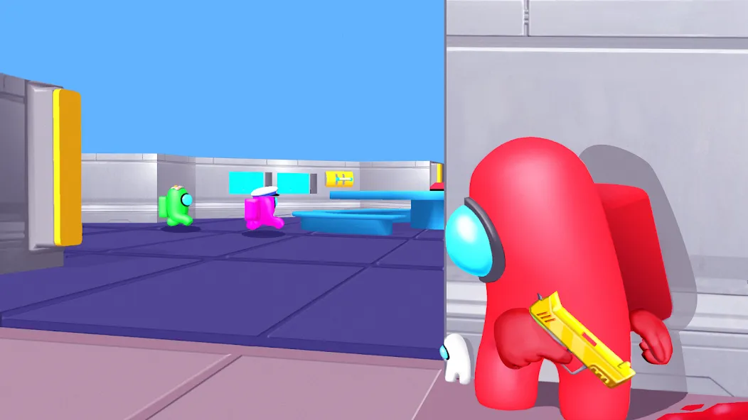 Red Imposter (Ред Импостер) [МОД: Деньги, Монеты и Меню MOD] Screenshot 2