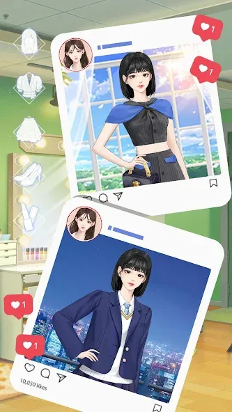 Fashion City：Style&Dress Up [МОД: Меню, Бесконечные монеты и Открытые уровни] Screenshot 3