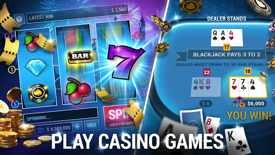 Poker World, Offline TX Holdem (Покер Ворлд) [МОД: Много монет, Открытые уровни и Мега MOD] Screenshot 4
