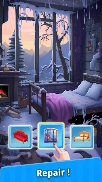 Merge Designer - Decor & Story (Мердж Дизайнер) [МОД: Бесконечные деньги, Монеты и Мега MOD] Screenshot 2