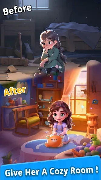 Merge Designer - Decor & Story (Мердж Дизайнер) [МОД: Бесконечные деньги, Монеты и Мега MOD] Screenshot 3