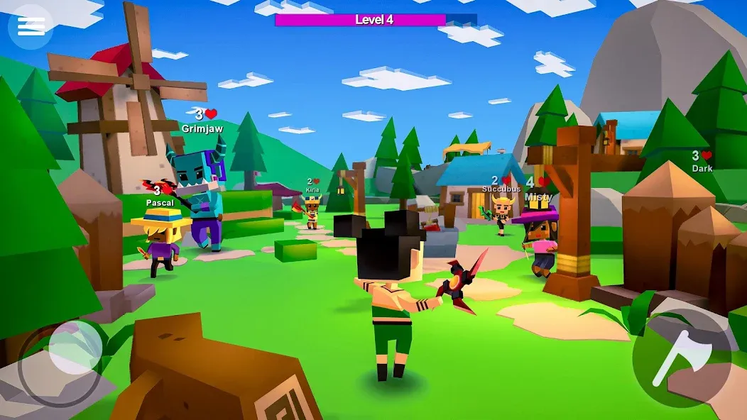 AXES.io [МОД: Деньги, Монеты и Меню MOD] Screenshot 2
