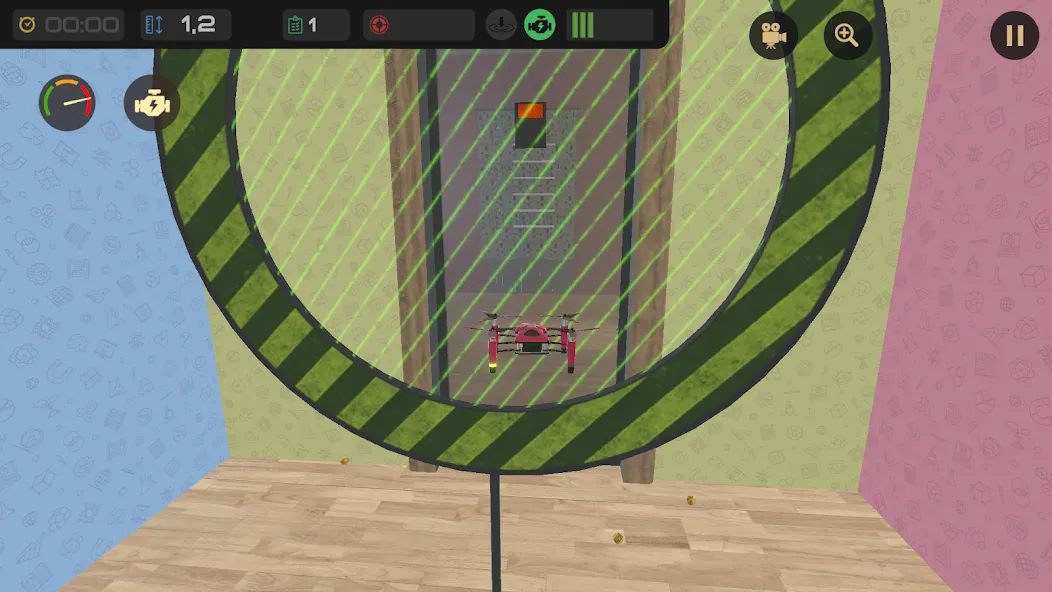 Edu Drone Simulator [МОД: Меню, Бесконечные монеты и Открытые уровни] Screenshot 3