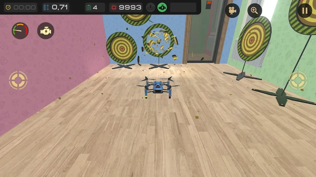Edu Drone Simulator [МОД: Меню, Бесконечные монеты и Открытые уровни] Screenshot 4