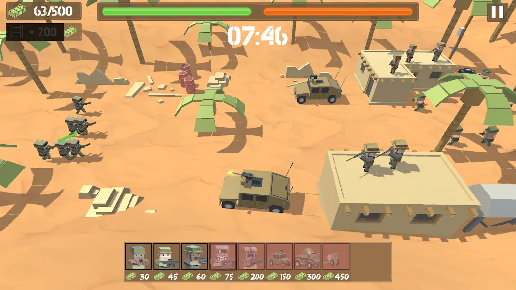 Border Wars: Army Simulator [МОД: Бесконечные деньги, Монеты и Мега MOD] Screenshot 4