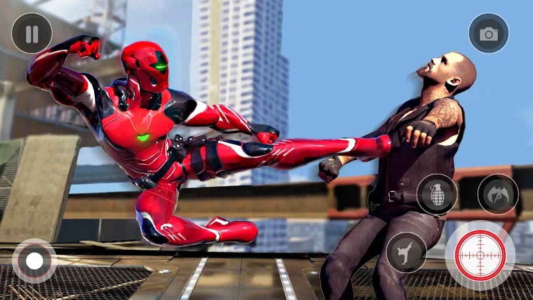 Spider Miami Rope Hero Ninja [МОД: Все открыто, Дополнительные деньги и Меню MOD] Screenshot 3