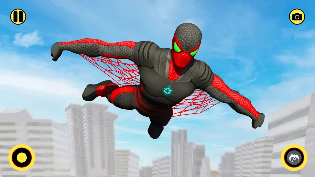 Spider Miami Rope Hero Ninja [МОД: Все открыто, Дополнительные деньги и Меню MOD] Screenshot 4