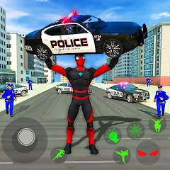 Скачать Spider Miami Rope Hero Ninja [МОД: Все открыто, Дополнительные деньги и Меню MOD] | Взлом Spider Miami Rope Hero Ninja на Андроид