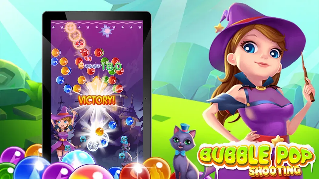 Bubble Pop - Classic Bubble Sh (Бабл Поп) [МОД: Меню, Бесконечные монеты и Открытые уровни] Screenshot 5