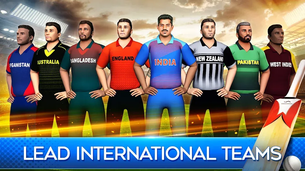 World Cricket Premier League (Всемирная крикетная Премьерлига) [МОД: Деньги, Монеты и Меню MOD] Screenshot 2