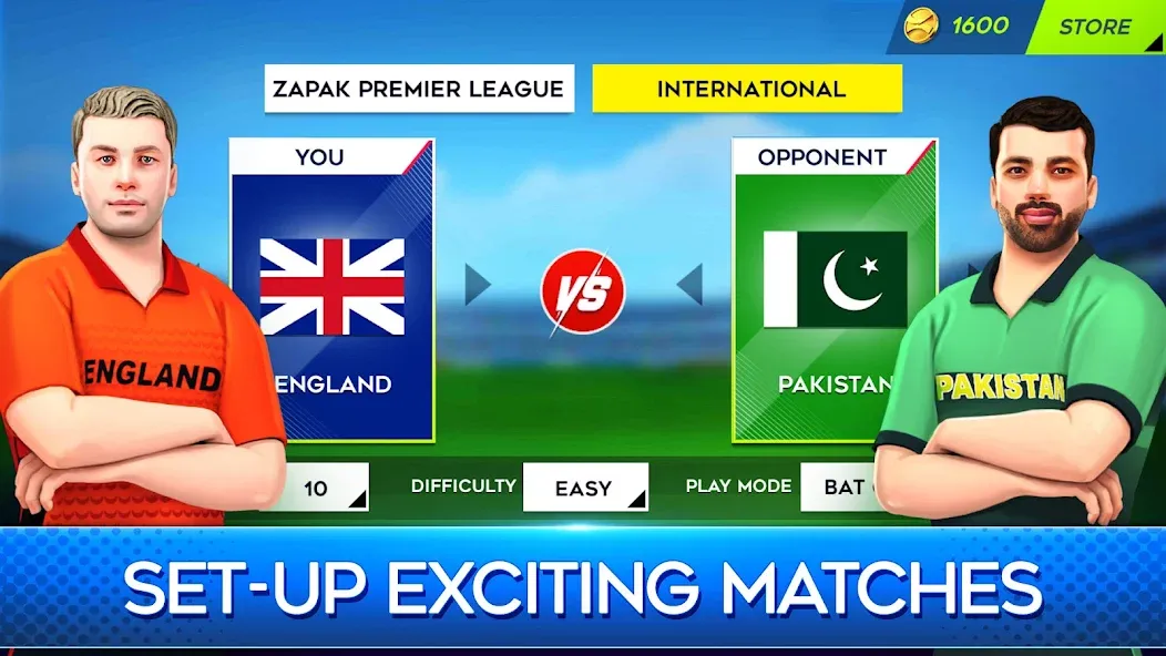 World Cricket Premier League (Всемирная крикетная Премьерлига) [МОД: Деньги, Монеты и Меню MOD] Screenshot 5