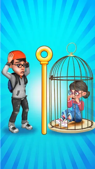 Pull The String : Nick's Quest (Пул Зе Стринг) [МОД: Много монет, Открытые уровни и Мега MOD] Screenshot 1