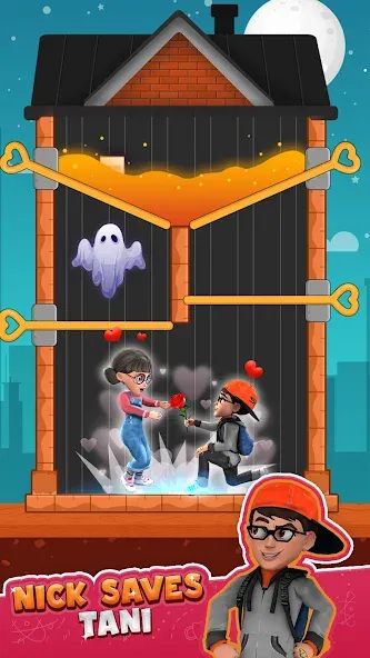Pull The String : Nick's Quest (Пул Зе Стринг) [МОД: Много монет, Открытые уровни и Мега MOD] Screenshot 4