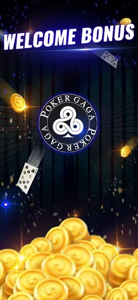 PokerGaga: Texas Holdem Live (ПокерГага) [МОД: Меню, Бесконечные монеты и Открытые уровни] Screenshot 5