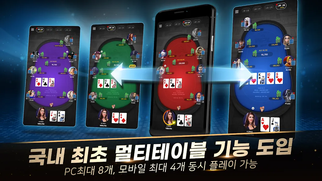 WPL:Texas Hold'em, MTT, Sit&Go (ВПЛ) [МОД: Меню, Бесконечные монеты и Открытые уровни] Screenshot 2
