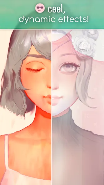 Live Portrait Maker: Girls (Лайв Портрет Мейкер) [МОД: Деньги, Монеты и Меню MOD] Screenshot 4