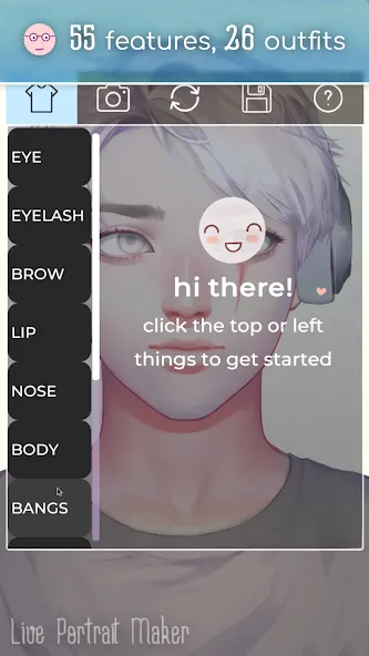 Live Portrait Maker: Guys (Лайв Портрет Мейкер) [МОД: Деньги, Монеты и Меню MOD] Screenshot 2