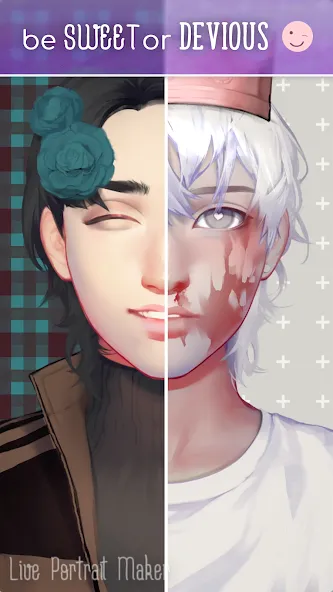 Live Portrait Maker: Guys (Лайв Портрет Мейкер) [МОД: Деньги, Монеты и Меню MOD] Screenshot 5