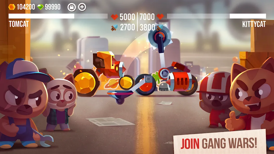 CATS: Crash Arena Turbo Stars (Кэтс) [МОД: Много денег, Монет и Все открыто] Screenshot 4