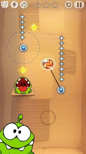 Cut the Rope (Кат зе Роуп) [МОД: Меню, Бесконечные монеты и Открытые уровни] Screenshot 3