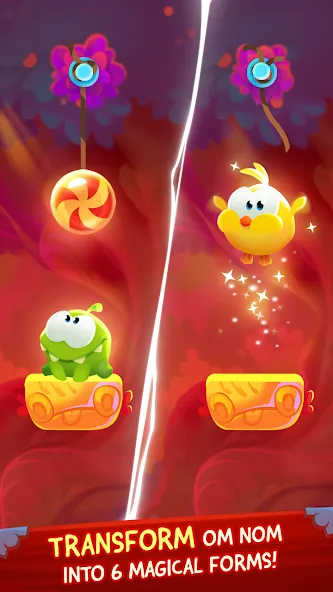 Cut the Rope: Magic (Кат зе Роуп) [МОД: Бесконечные деньги, Монеты и Мега MOD] Screenshot 1