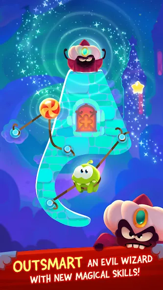 Cut the Rope: Magic (Кат зе Роуп) [МОД: Бесконечные деньги, Монеты и Мега MOD] Screenshot 2