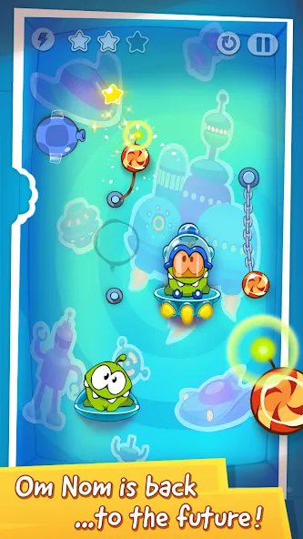 Cut the Rope: Time Travel (Сат зе Роуп) [МОД: Бесконечные деньги, Монеты и Мега MOD] Screenshot 3