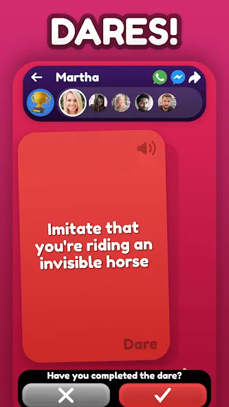 Truth or Dare Party Game (Трус или дерзни) [МОД: Много денег, Монет и Все открыто] Screenshot 3