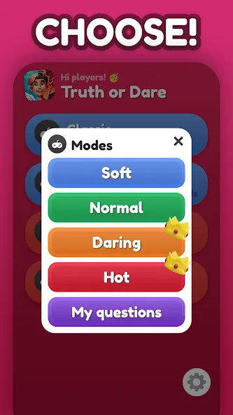 Truth or Dare Party Game (Трус или дерзни) [МОД: Много денег, Монет и Все открыто] Screenshot 5