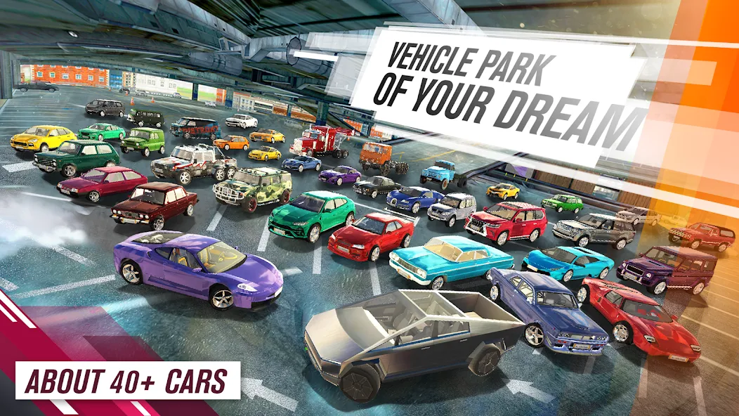 All Cars Crash (Олл Карс Краш) [МОД: Меню, Бесконечные монеты и Открытые уровни] Screenshot 3