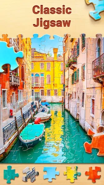 Puzzle Villa－HD Jigsaw Puzzles [МОД: Меню, Бесконечные монеты и Открытые уровни] Screenshot 1