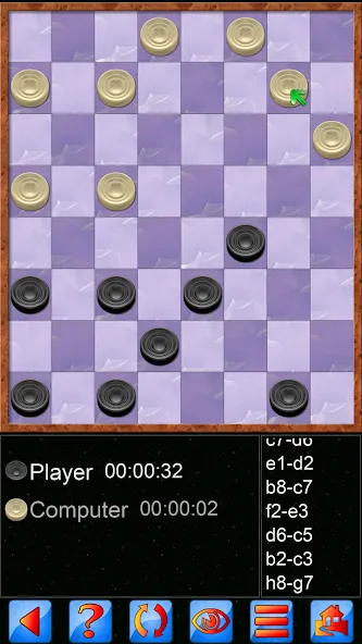 Checkers, draughts and dama [МОД: Деньги, Монеты и Меню MOD] Screenshot 1