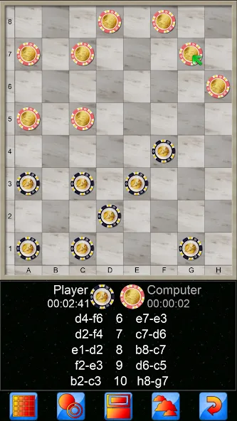 Checkers, draughts and dama [МОД: Деньги, Монеты и Меню MOD] Screenshot 5