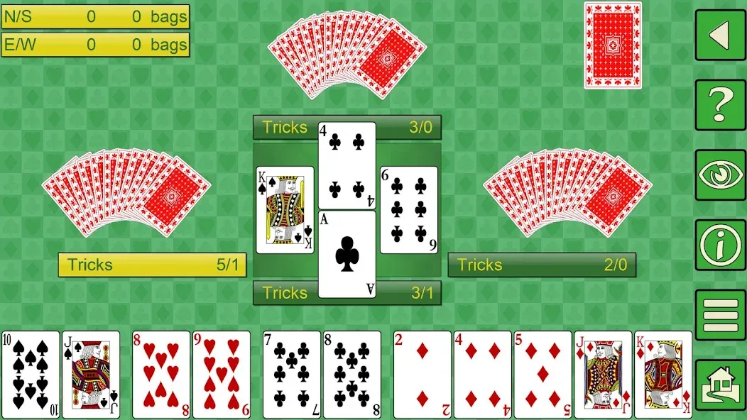 Spades V+, spades card game [МОД: Меню, Бесконечные монеты и Открытые уровни] Screenshot 5