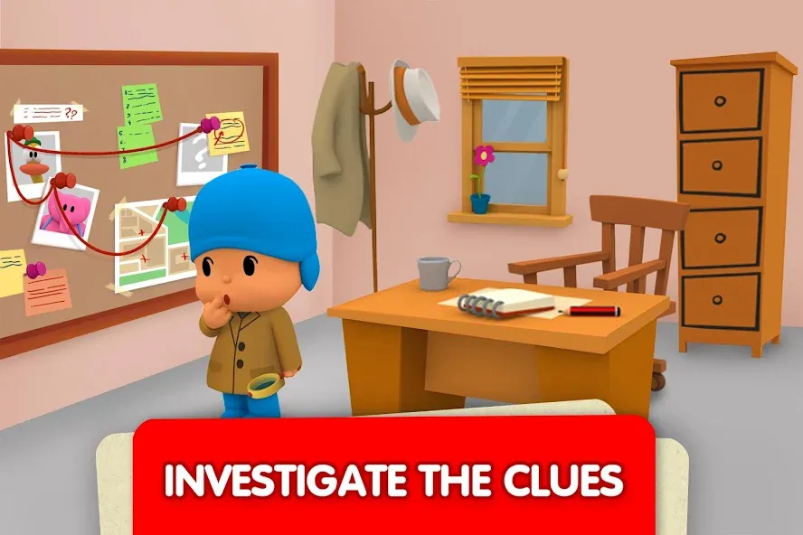 Pocoyo and the Hidden Objects. (Покойо) [МОД: Все открыто, Дополнительные деньги и Меню MOD] Screenshot 2