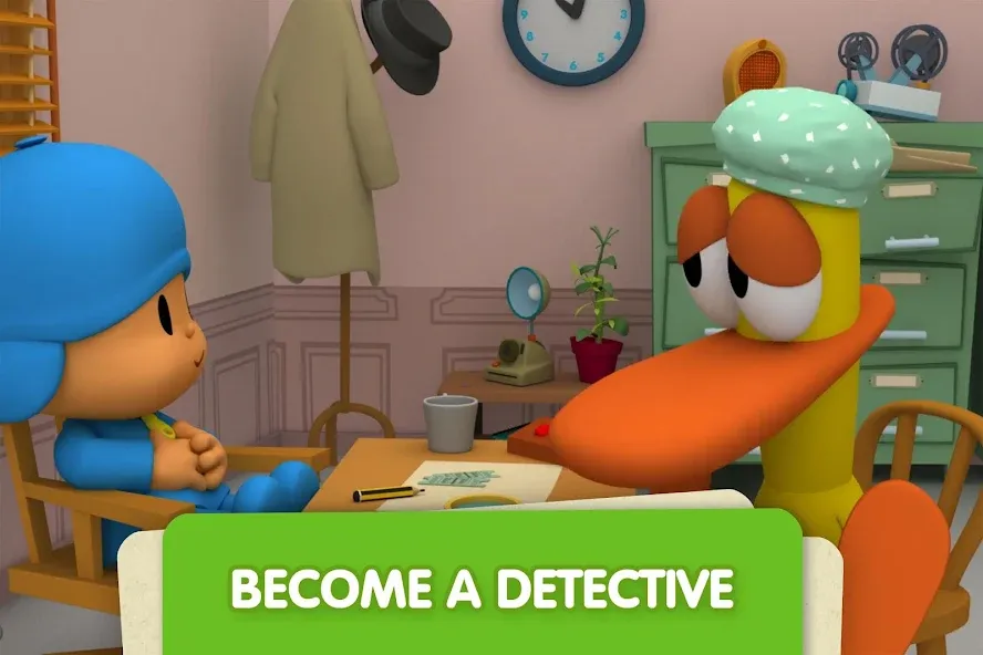 Pocoyo and the Hidden Objects. (Покойо) [МОД: Все открыто, Дополнительные деньги и Меню MOD] Screenshot 5
