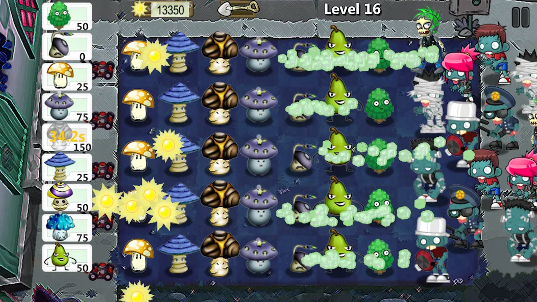 Plants' War [МОД: Деньги, Монеты и Меню MOD] Screenshot 2
