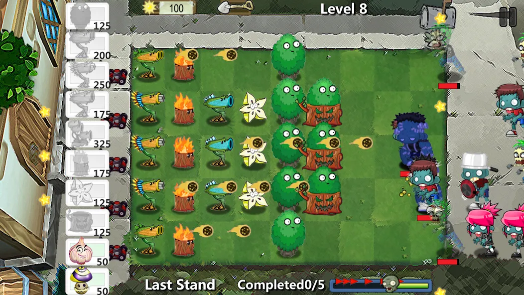 Plants' War [МОД: Деньги, Монеты и Меню MOD] Screenshot 3