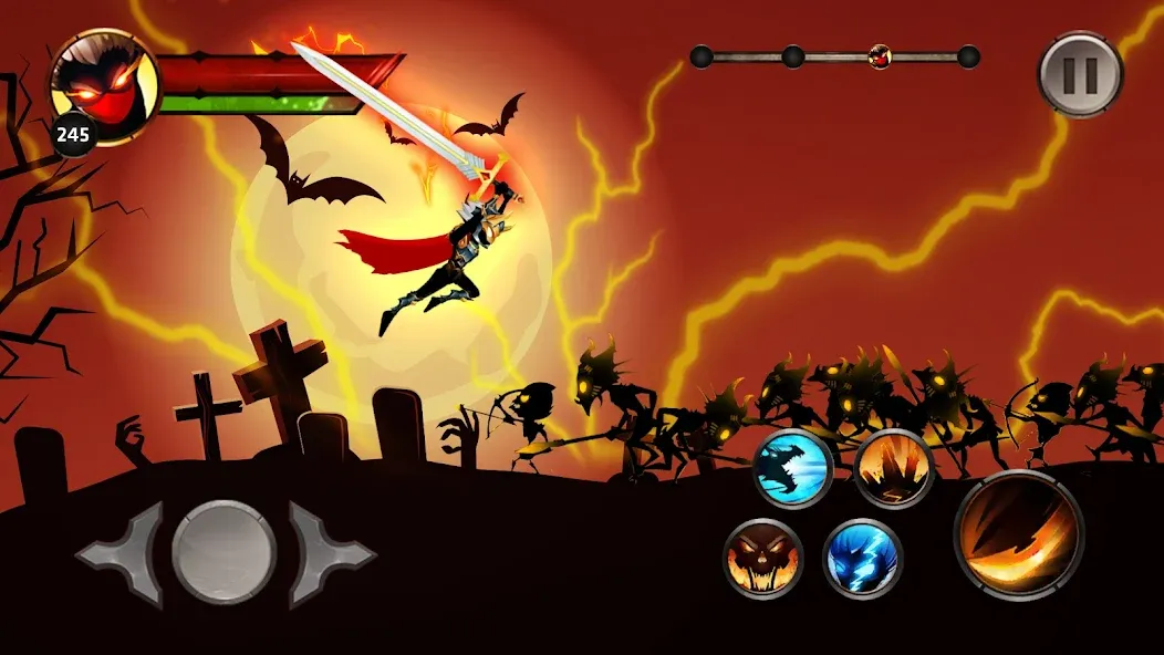 Stickman Legends Offline Games [МОД: Много денег, Монет и Все открыто] Screenshot 3
