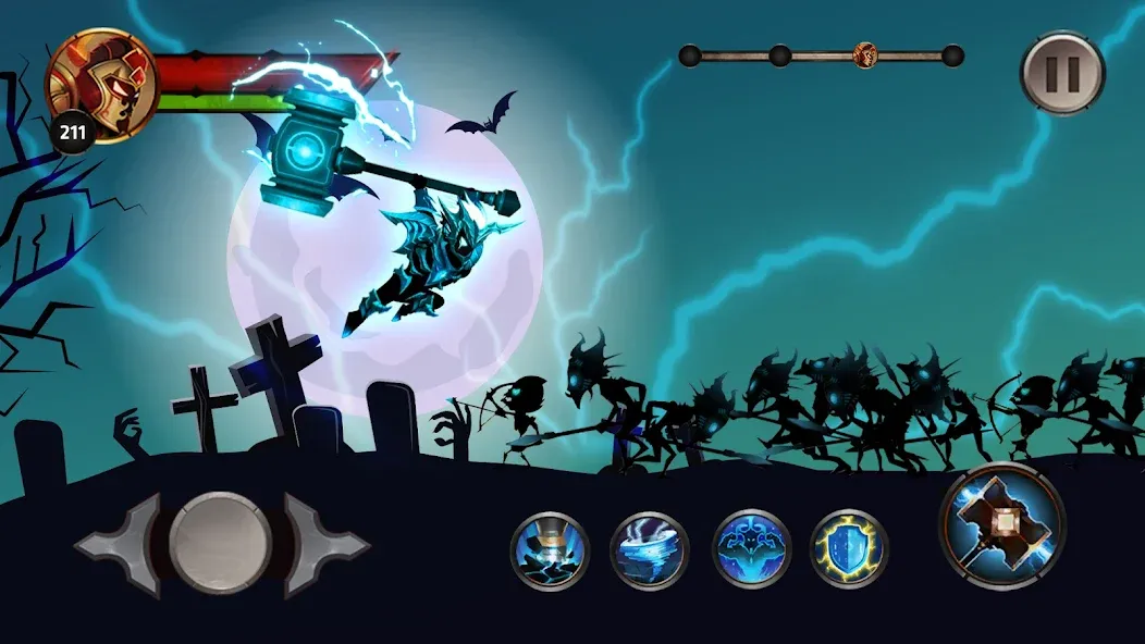 Stickman Legends Offline Games [МОД: Много денег, Монет и Все открыто] Screenshot 4