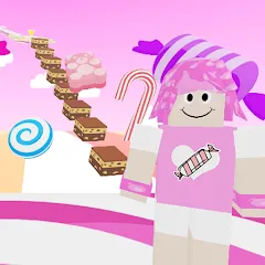 Скачать Candy Parkour Sweet girl (Кенди Паркур Свит грл) [МОД: Все открыто, Дополнительные деньги и Меню MOD] | Взлом Candy Parkour Sweet girl на Андроид