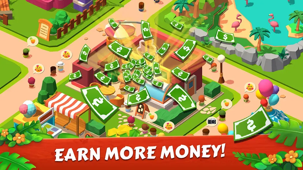 Zoo Tile - Match Puzzle Game (Зу Тайл) [МОД: Меню, Бесконечные монеты и Открытые уровни] Screenshot 3