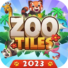 Скачать Zoo Tile - Match Puzzle Game (Зу Тайл) [МОД: Меню, Бесконечные монеты и Открытые уровни] | Взлом Zoo Tile - Match Puzzle Game на Андроид