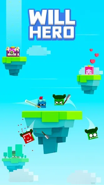 Will Hero (Уил Хиро) [МОД: Много денег, Монет и Все открыто] Screenshot 1
