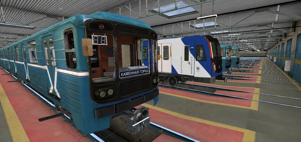 Minsk Subway Simulator [МОД: Бесконечные деньги, Монеты и Мега MOD] Screenshot 1