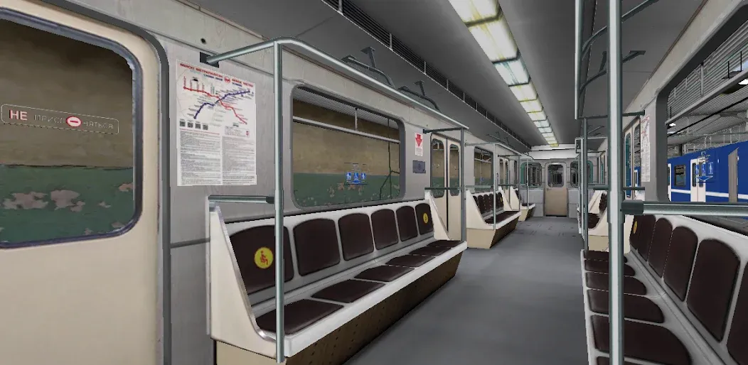 Minsk Subway Simulator [МОД: Бесконечные деньги, Монеты и Мега MOD] Screenshot 2