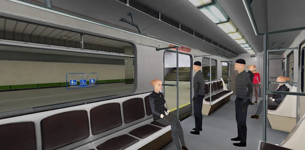 Minsk Subway Simulator [МОД: Бесконечные деньги, Монеты и Мега MOD] Screenshot 5