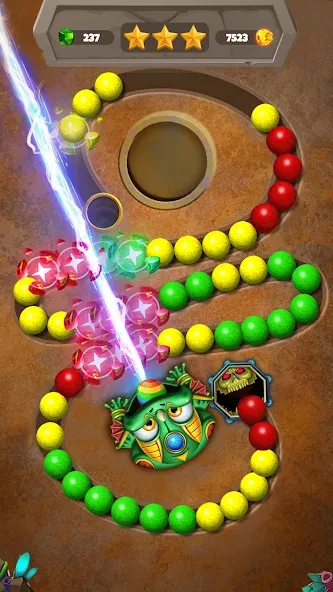 Marble Bubbles: Blast Pop Game [МОД: Бесконечные деньги, Монеты и Мега MOD] Screenshot 2