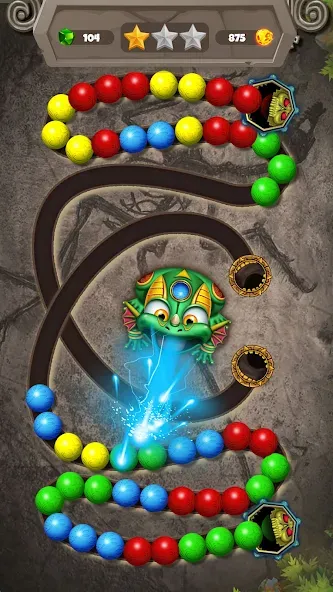 Marble Bubbles: Blast Pop Game [МОД: Бесконечные деньги, Монеты и Мега MOD] Screenshot 4